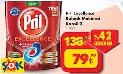 PRİL EXCELLENCE BULAŞIK MAKİNESİ KAPSÜLÜ